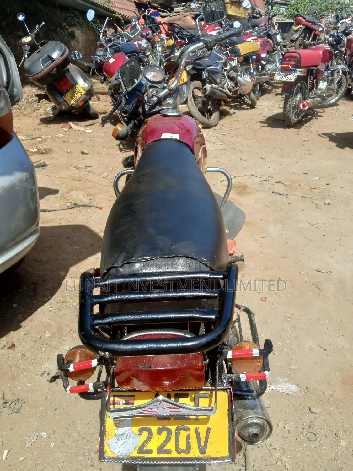 TVS XL 100 2022 Red