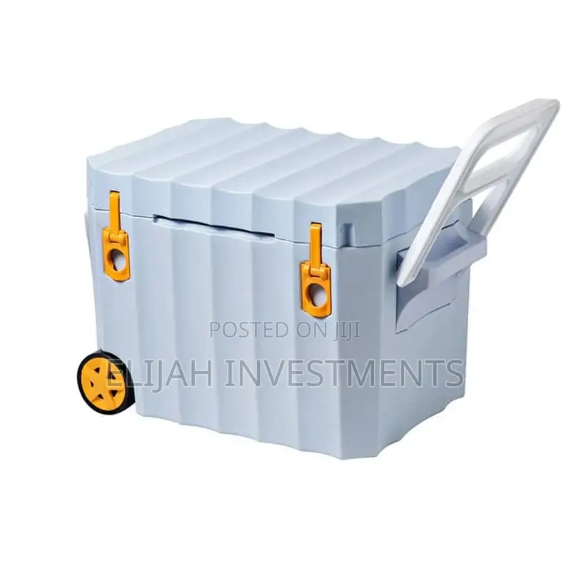 80litres Heavy-Duty Ice Cooler Box With Wheels
