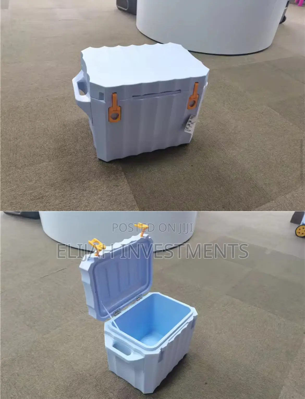 80litres Heavy-Duty Ice Cooler Box With Wheels