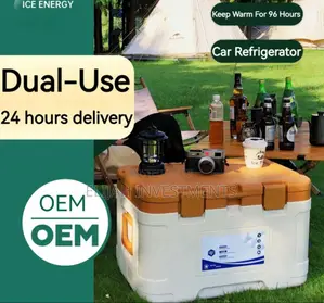 Ice Chest, Camping Ice Cooler 50L Leak-Proof Heavy-Duty
