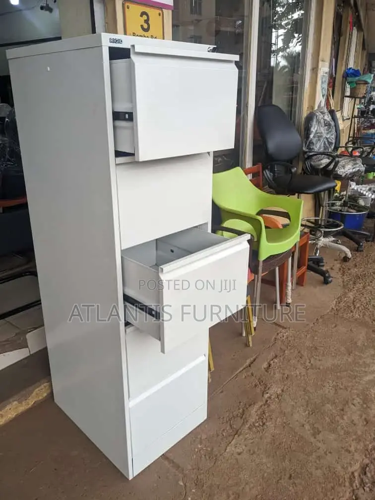 Five Lockable Drawers File Cabinet