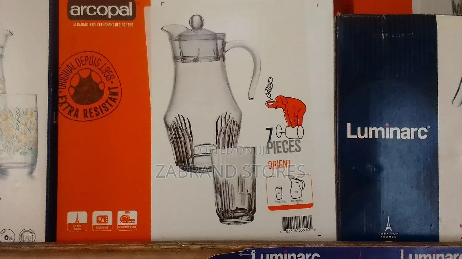 Arcopal Luminarc Glass Set