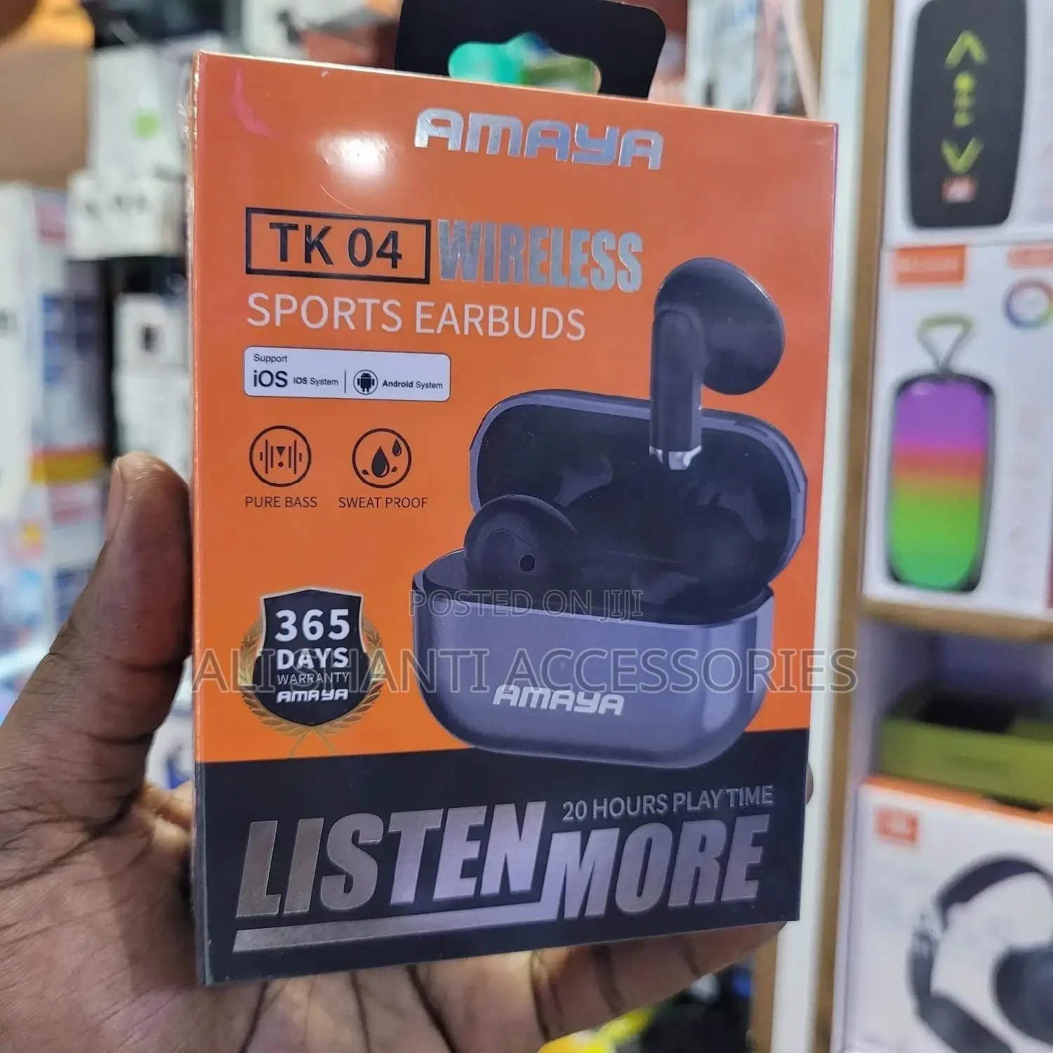 Super Bass Earbuds, Wireless Earbuds, Amaya Pure Bass