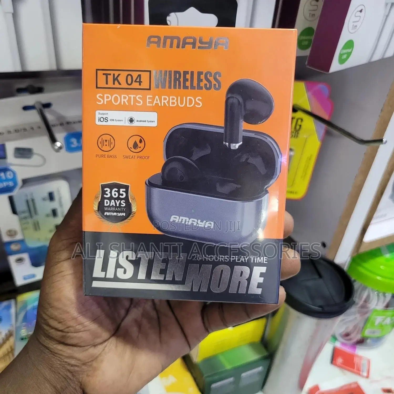 Sports Wireless Earbuds, Amaya Superbass Earbuds, Airpods