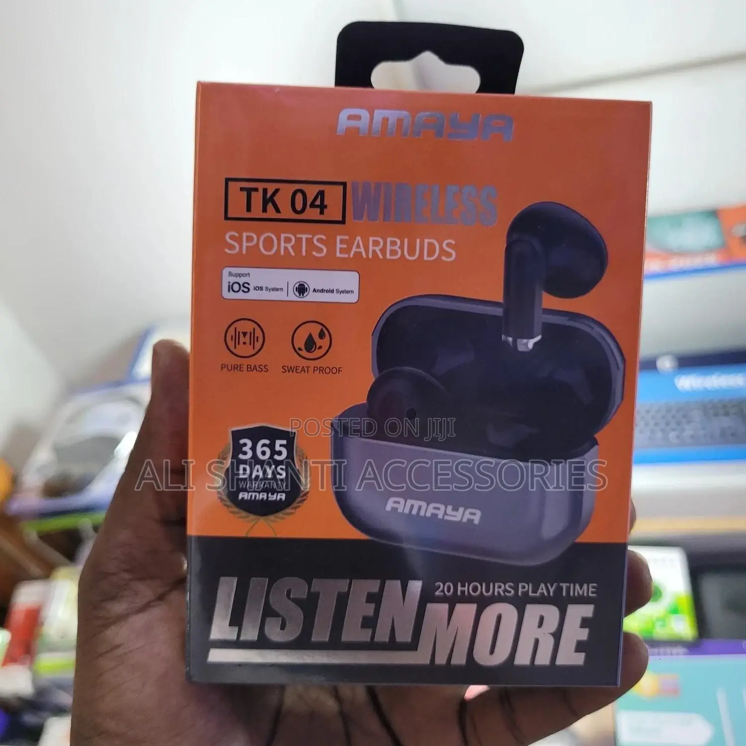 Sports Wireless Earbuds, Amaya Superbass Earbuds, Airpods