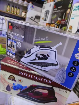 Electronic Steam Iron. Hoffman Steam Iron