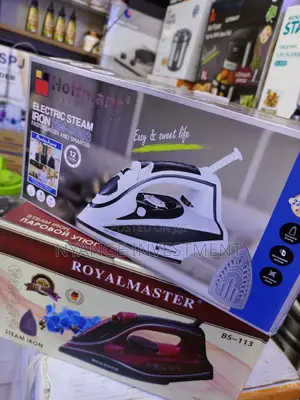 Electronic Steam Iron. Hoffmans Steam Iron.
