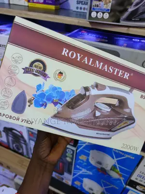 Steam Iron. Royal Master Steam Iron.