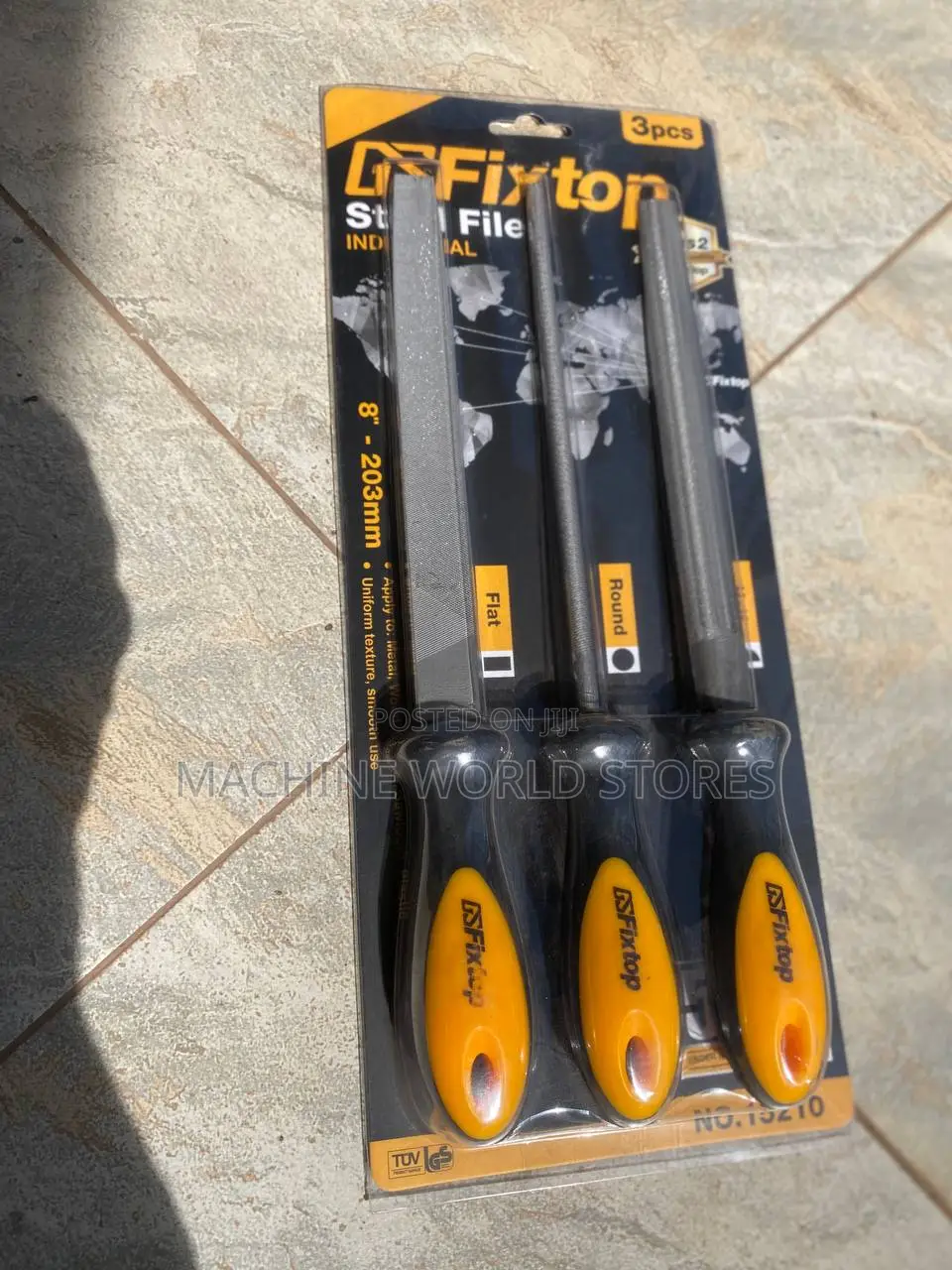 8inch Steel Files 3pc Set