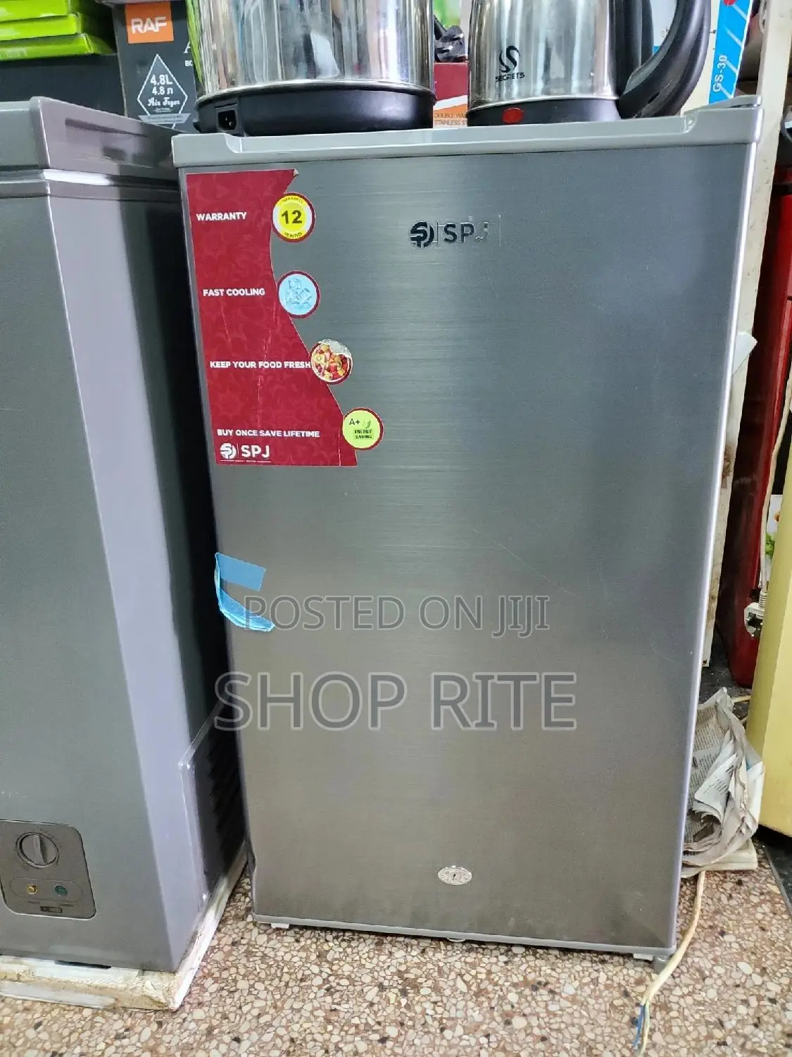 SPJ Refrigerator 120litres Single Door Refrigerator 2yrs