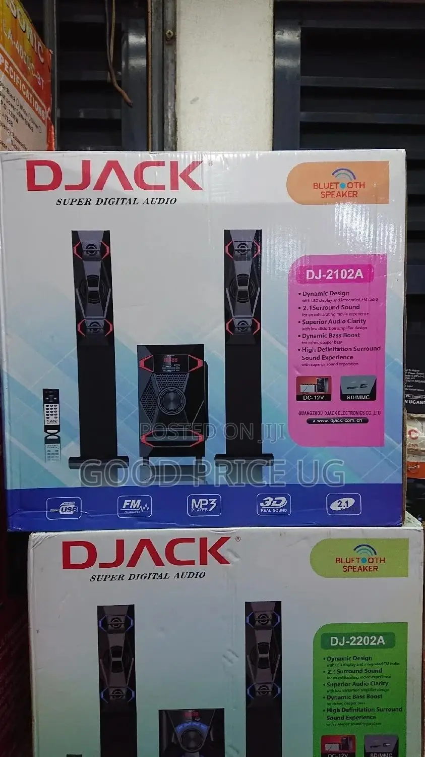 DJ 2102A Djack Home Theater System.