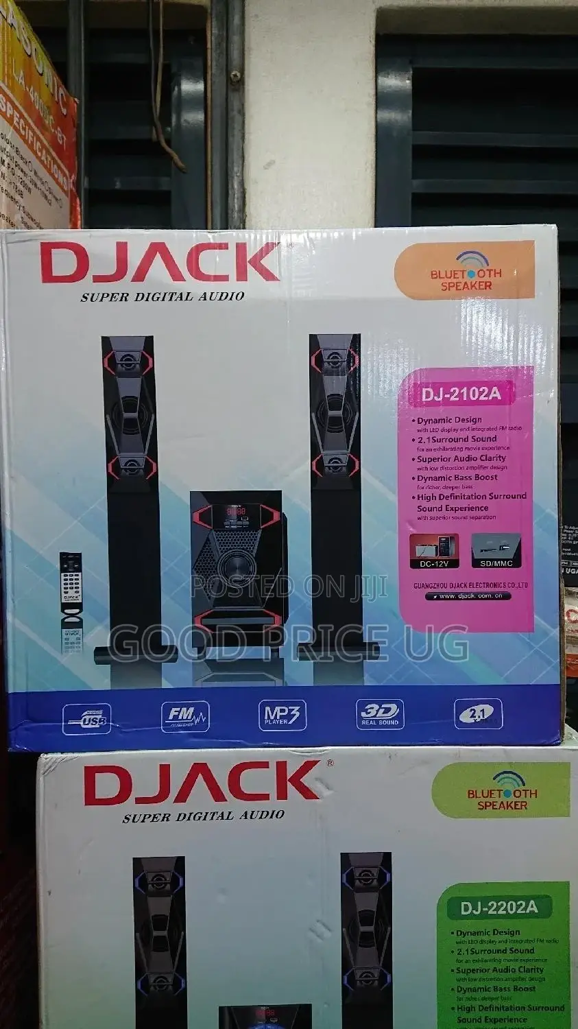 DJ 2102A Djack Home Theater System.