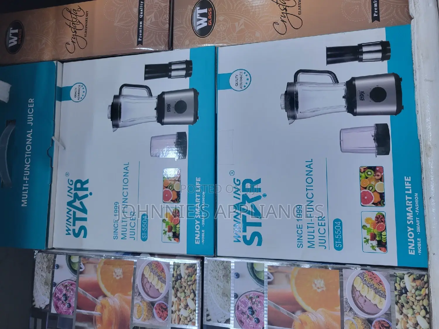 Multifunctional Winning Star Juicer Blender 3in1