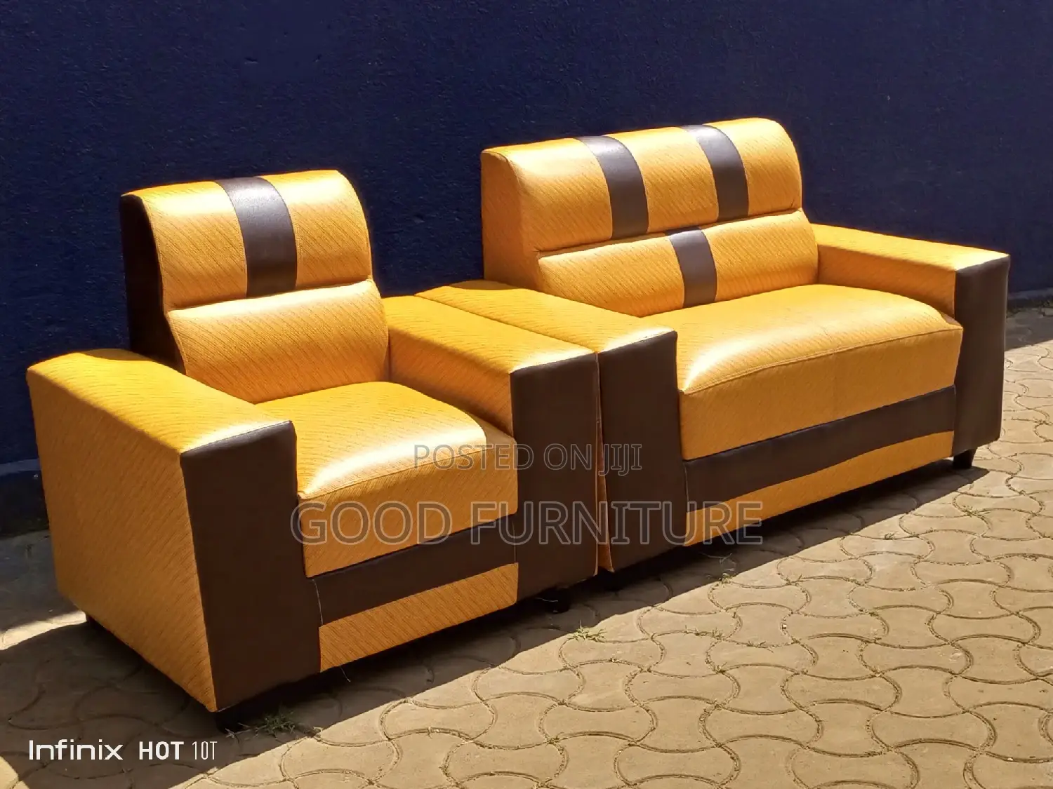 Wonderful Three Seater Sofa Set