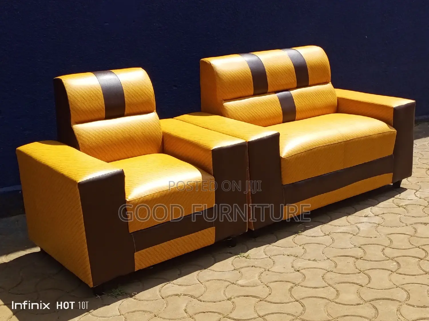 Wonderful Three Seater Sofa Set