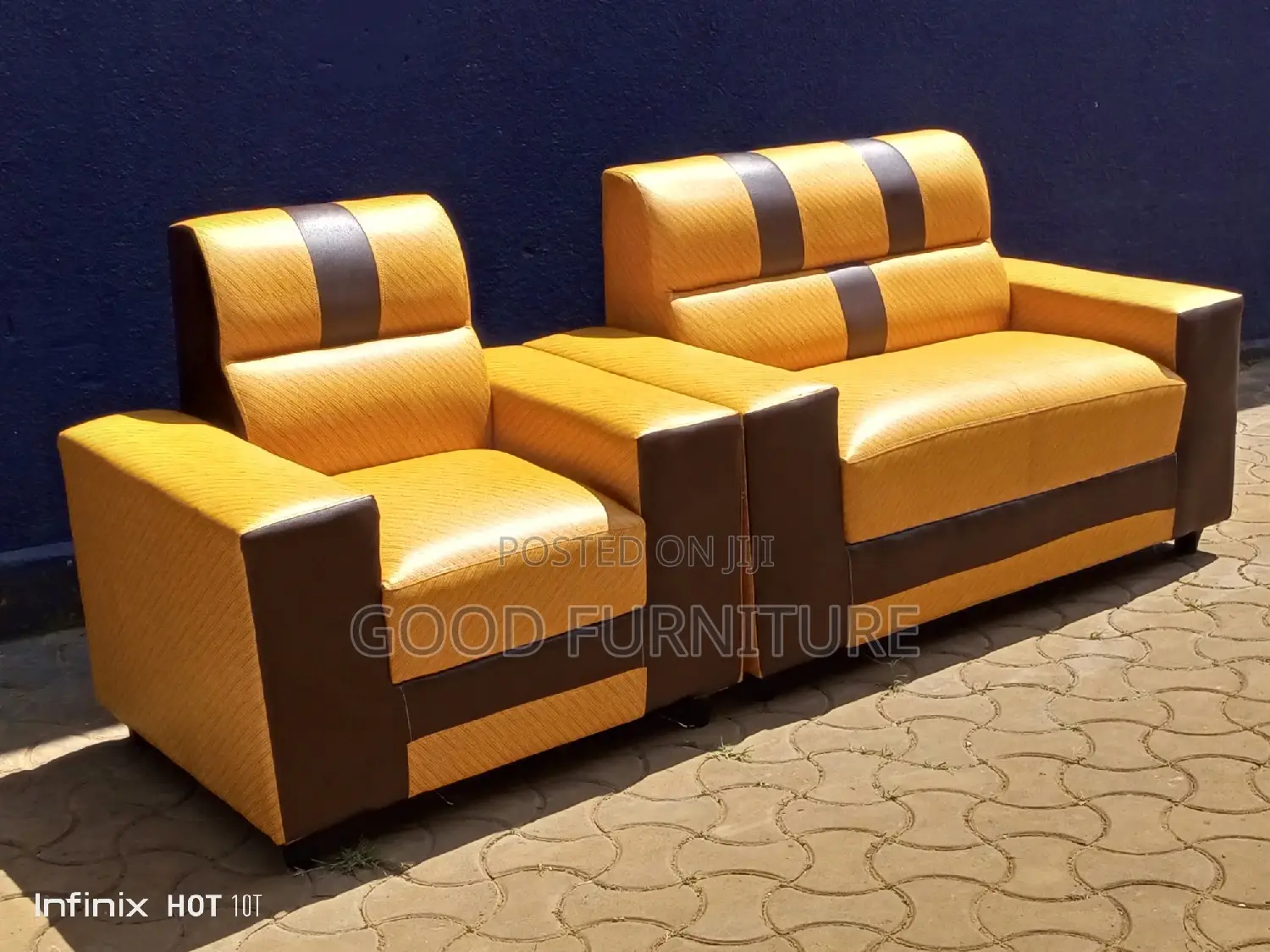 Wonderful Three Seater Sofa Set