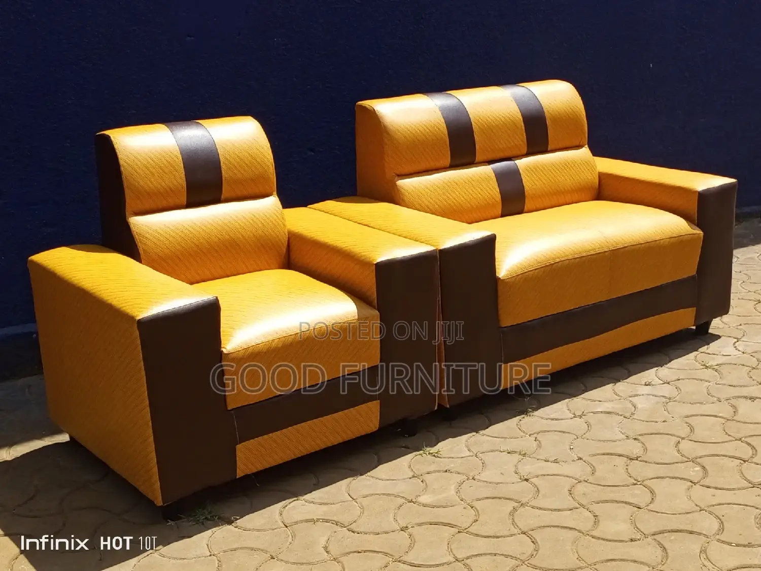 Wonderful Three Seater Sofa Set