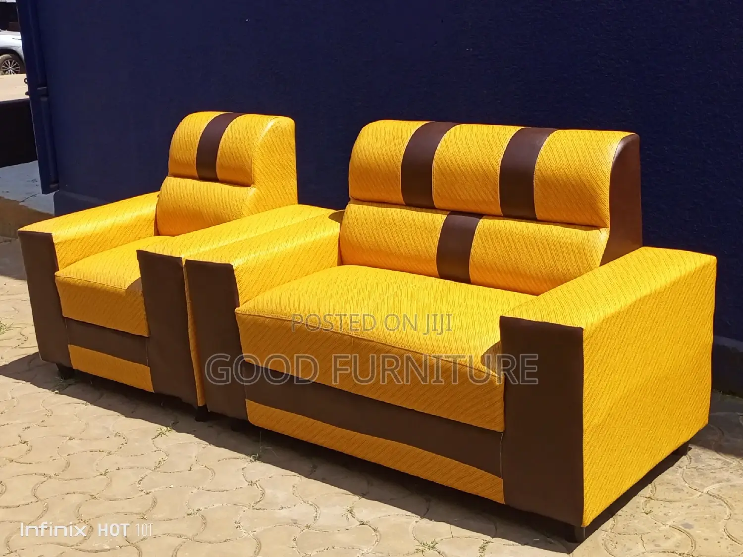 Wonderful Three Seater Sofa Set