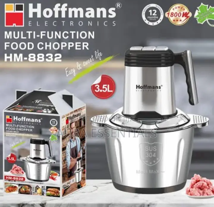 Hoffmans Multifunctional Electric Food Chopper 3.5L