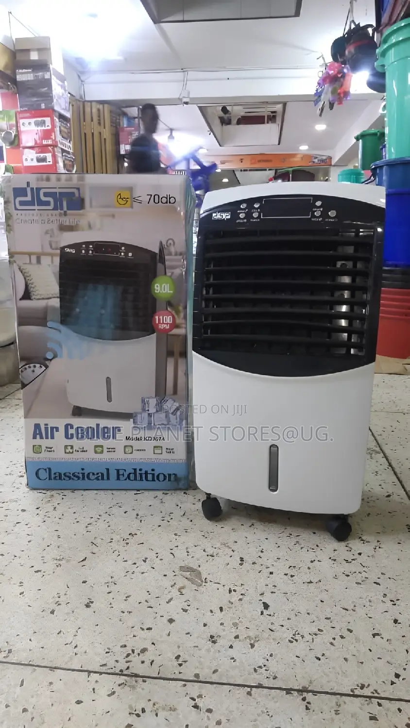 DSP 9.0litres Air Coolers With a Remote \\ 65w \\ KD3074