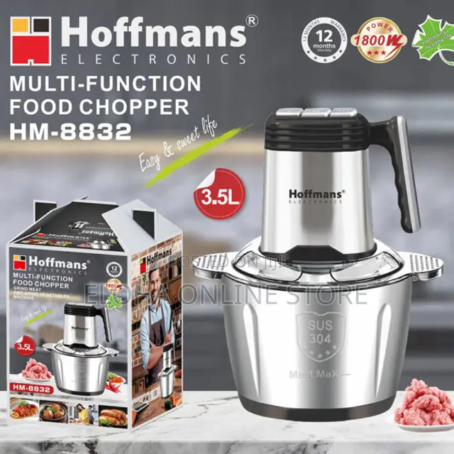 Hoffman's Multifunction Food Chopper HM-8832