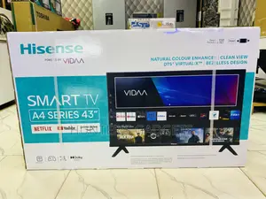 Hisense 43 Inch Smart A4 Series Powered by Vida Brand New