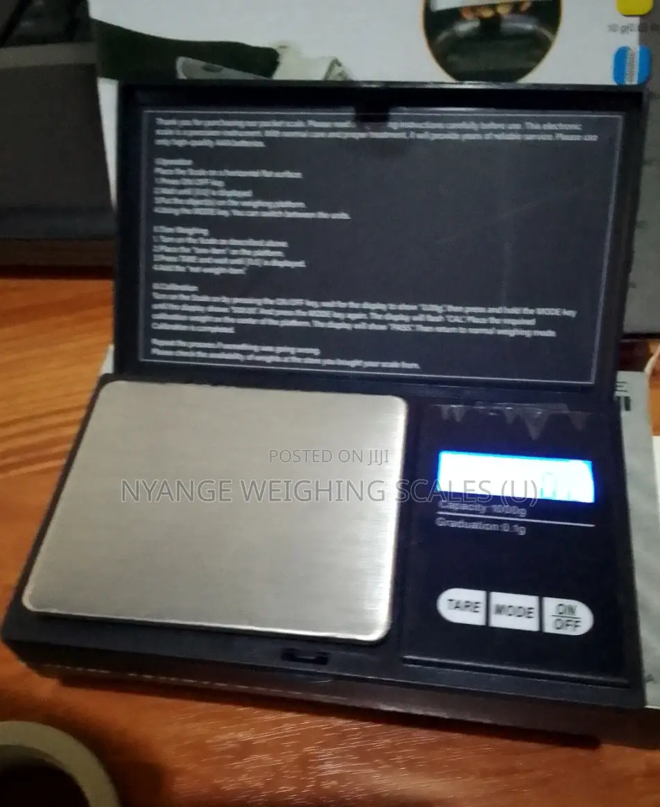 1000g/0.1g Portable Jewelry Gold Diamond Pocket Scale