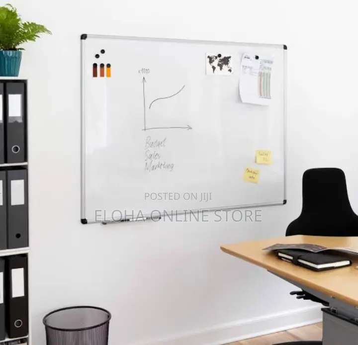 50 X 35 Cm. Whiteboard. Aluminium Frame