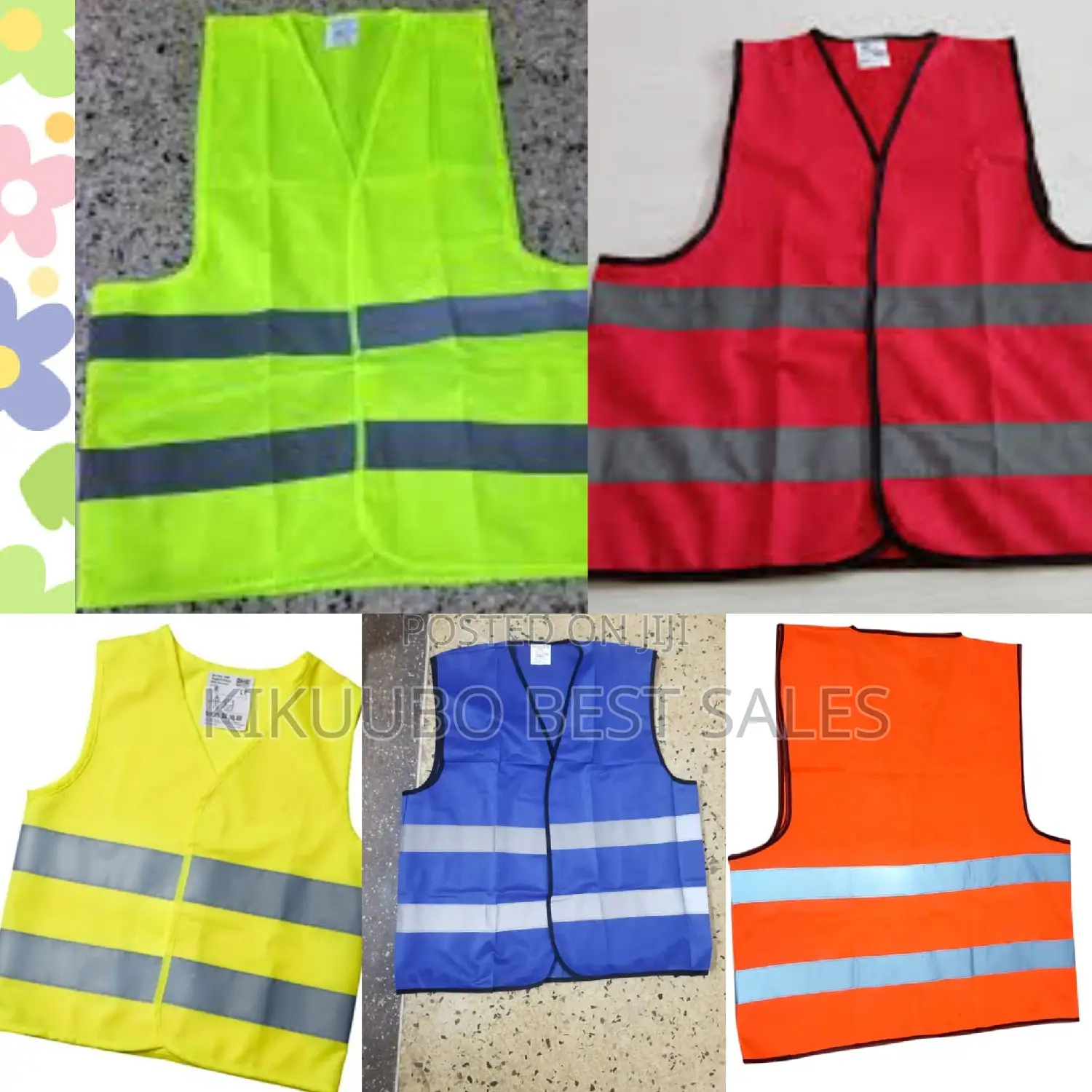 Reflector Jackets In Different Colours