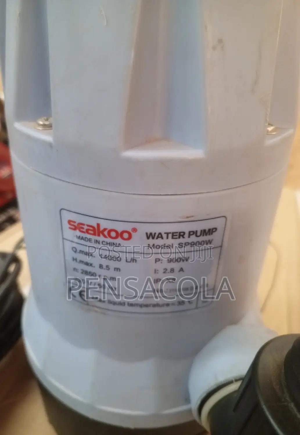 Fountain Pump (8.5m) Seakoo