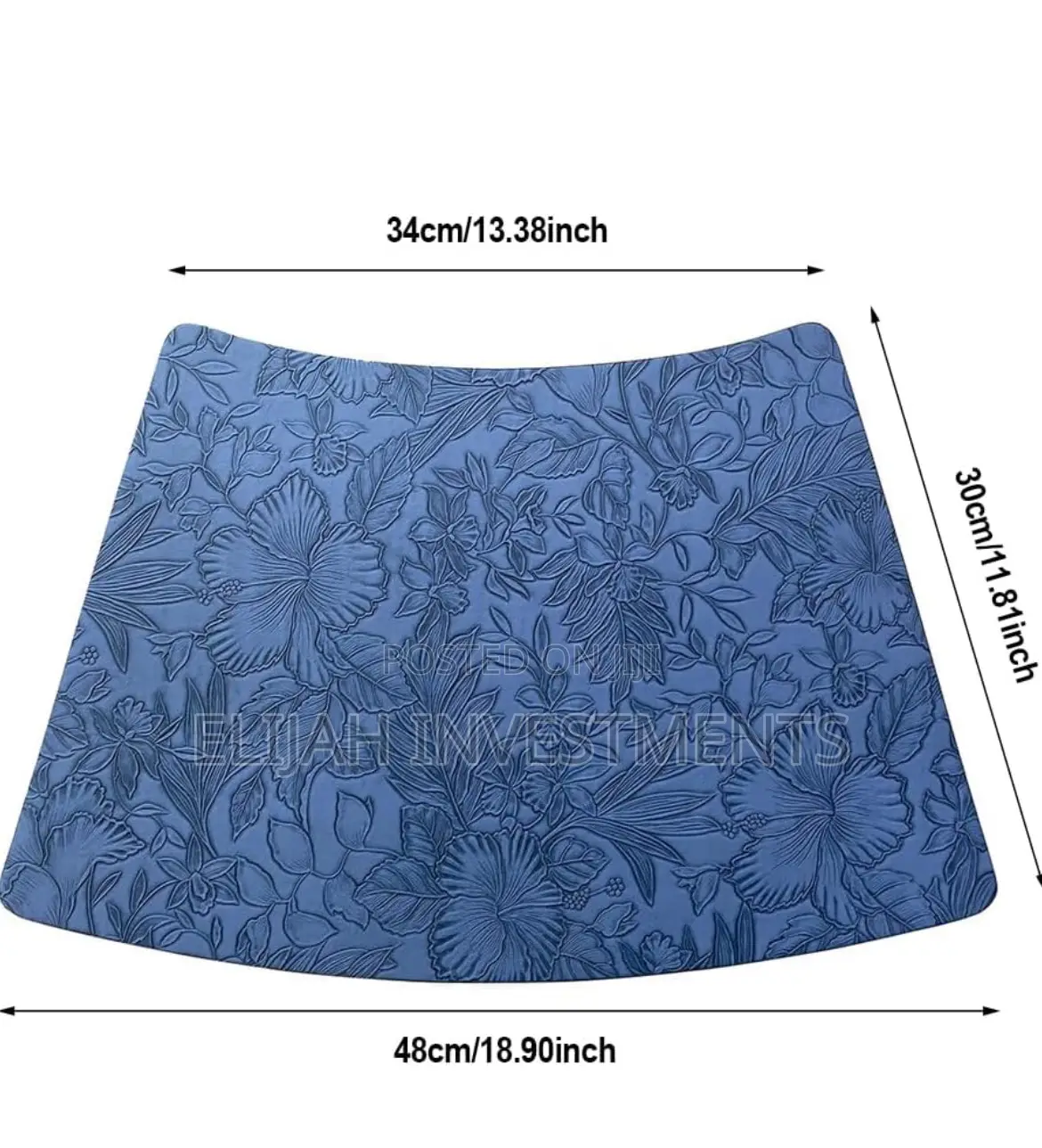 12 PCS Non-Slip Place Mat 4 Dining Room Set