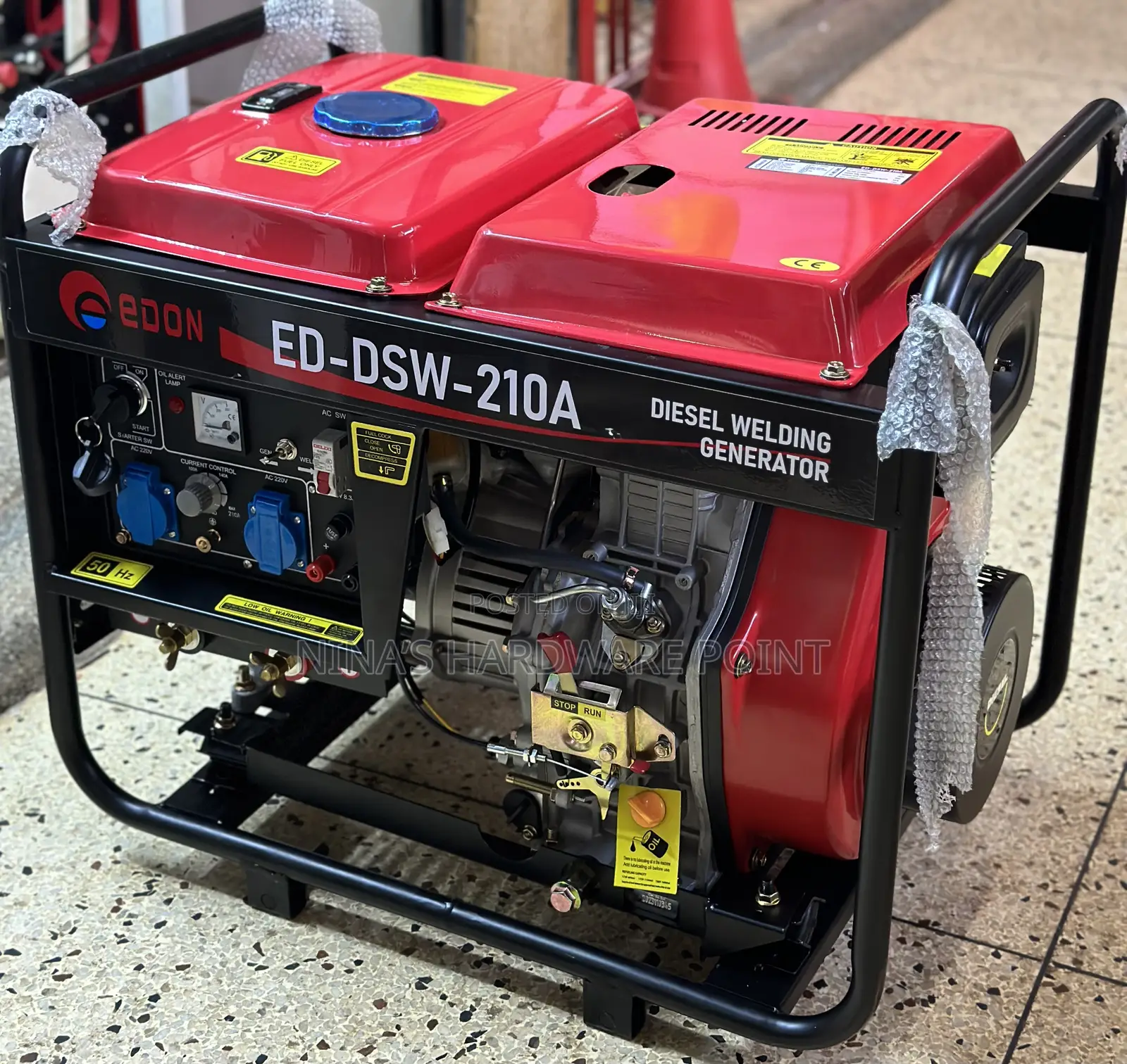 DIESEL Welding Generator Edon 210amps