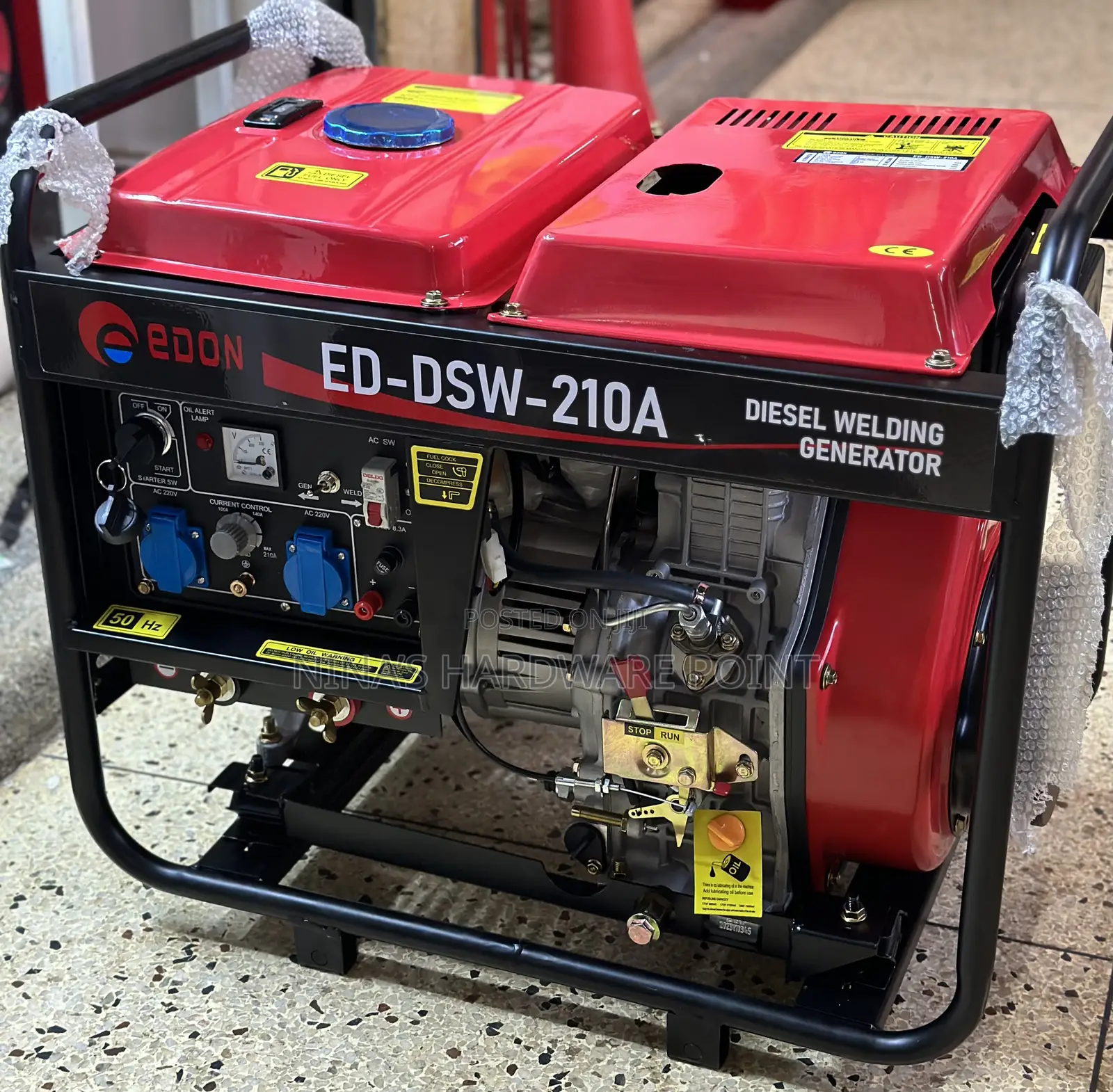 DIESEL Welding Generator Edon 210amps