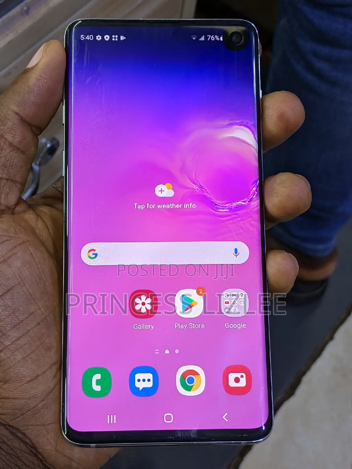 Samsung Galaxy S10 128 GB Blue