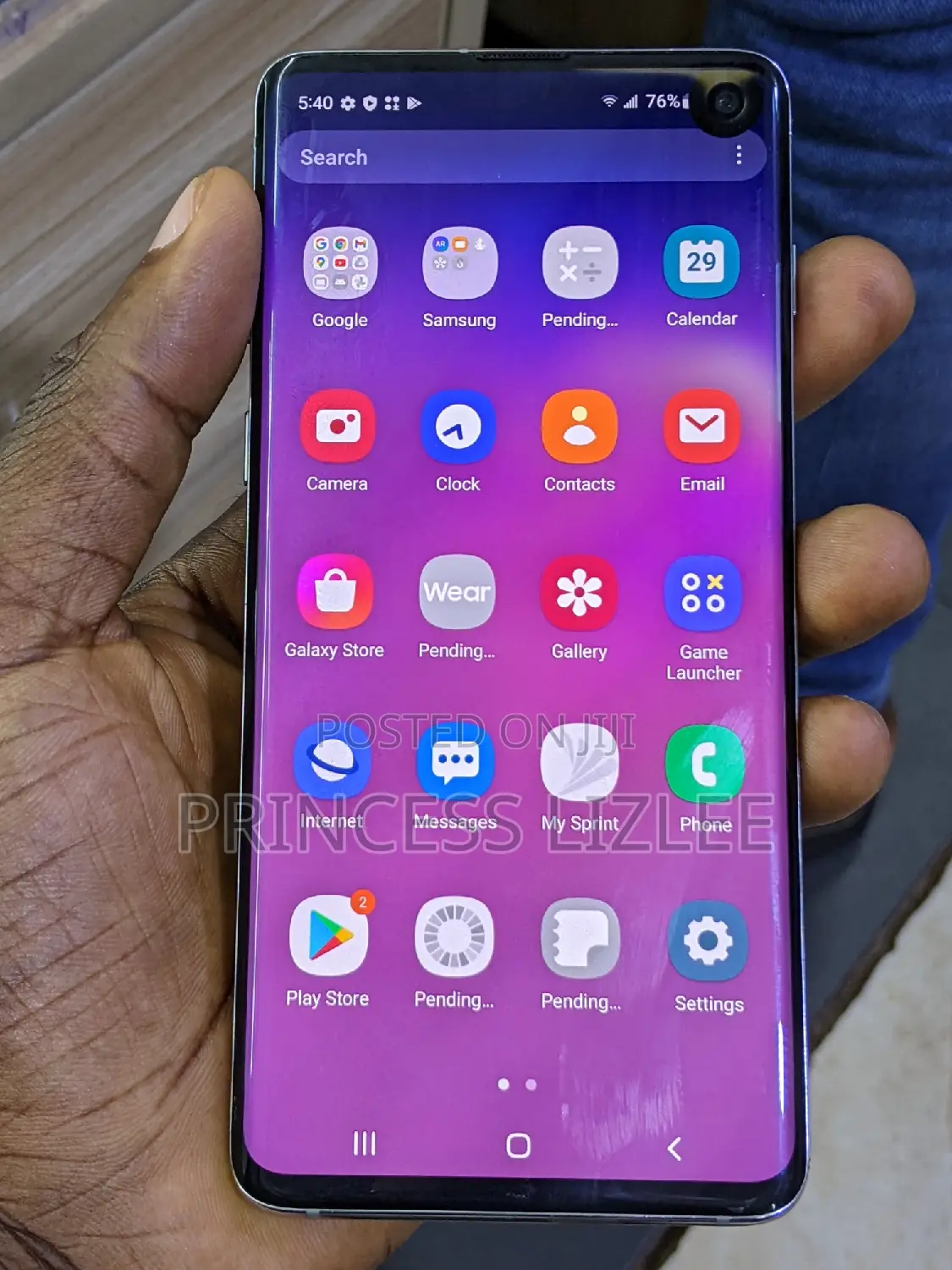 Samsung Galaxy S10 128 GB Blue