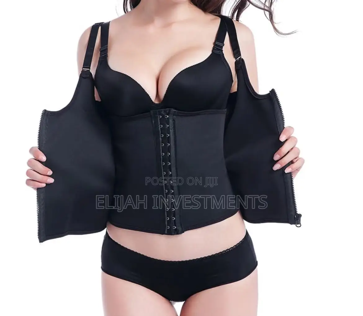 Double Control Body Shaper Tummy Fat Burning Waist Trainer