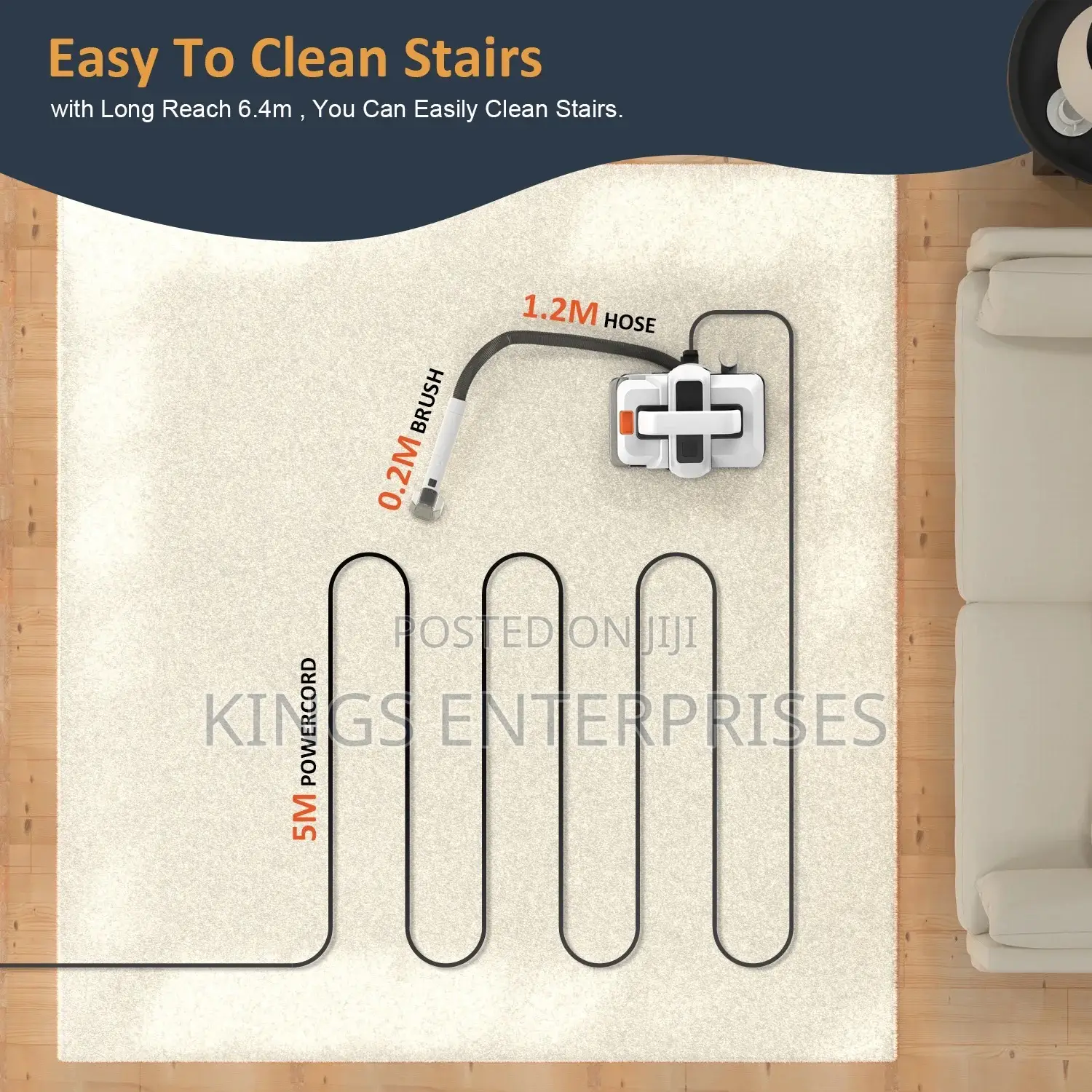 Portable Wet and Dry Vacuum Cleaner