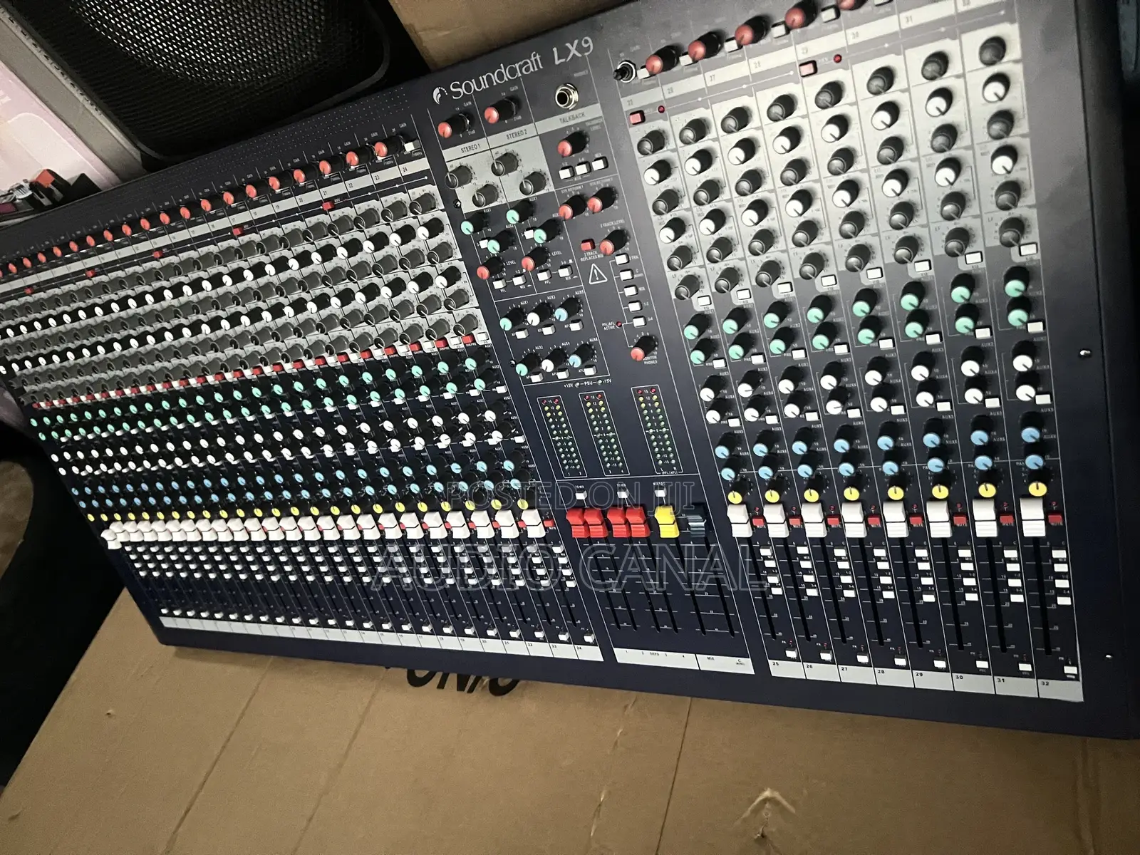 32 Channel Soundcraft LX9