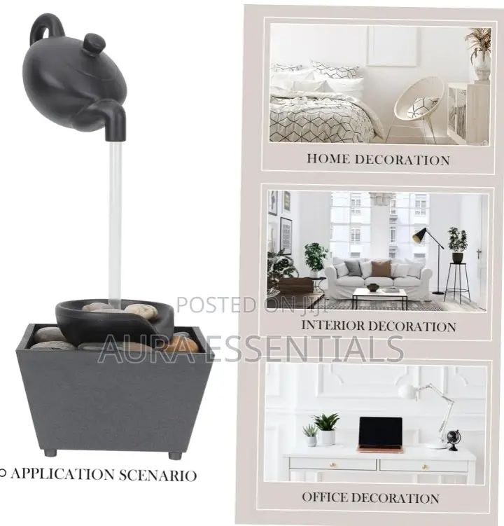 Floating Teapot Water Fountain