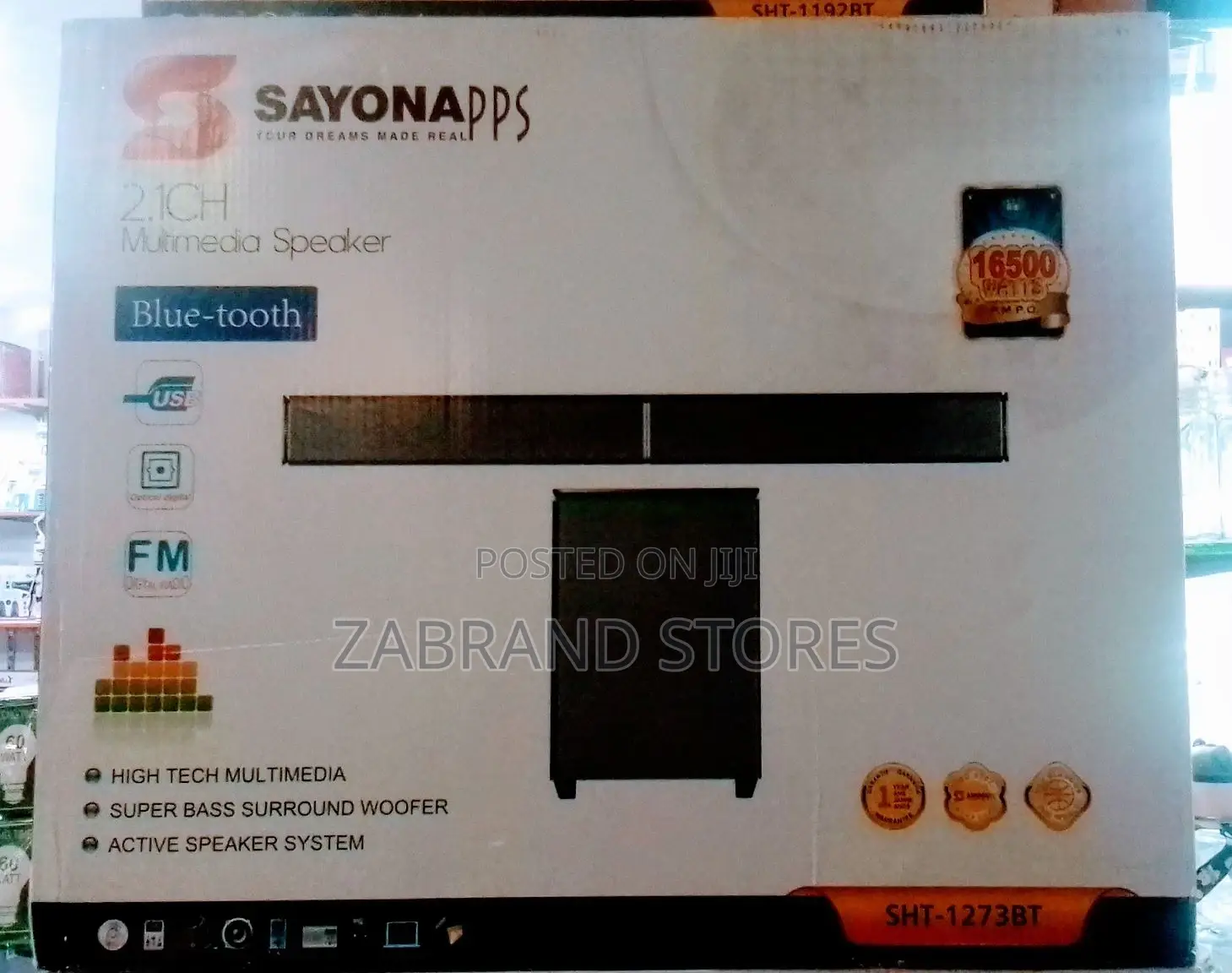 Sayona Multimedia Sound Bar Speaker