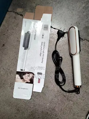 2 in 1 Hot -Air Hair Straightener Electric Comb