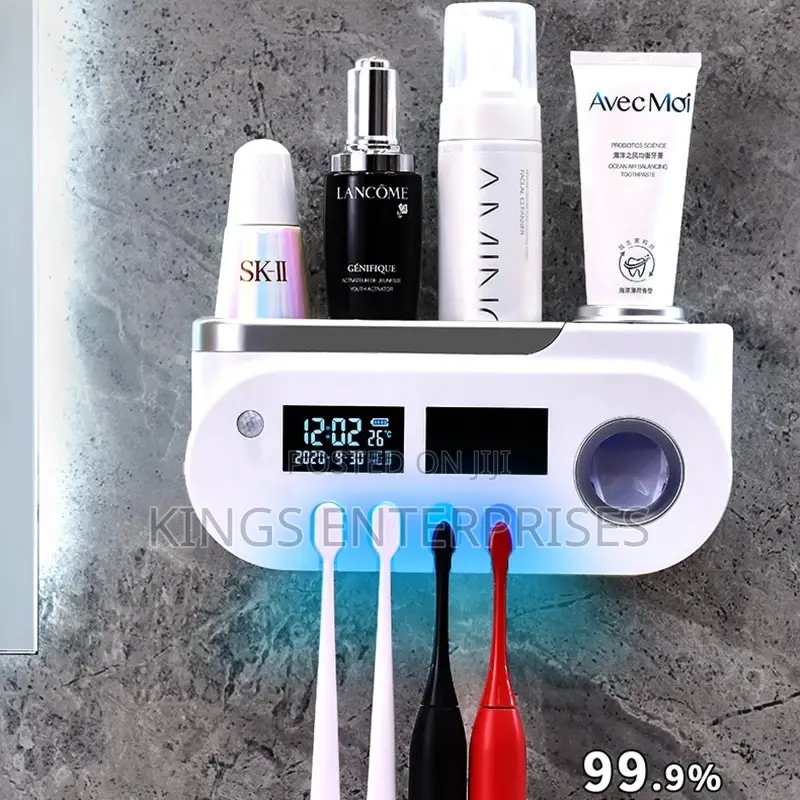 Automatic Toothpaste Dispenser With UV Sanitizer