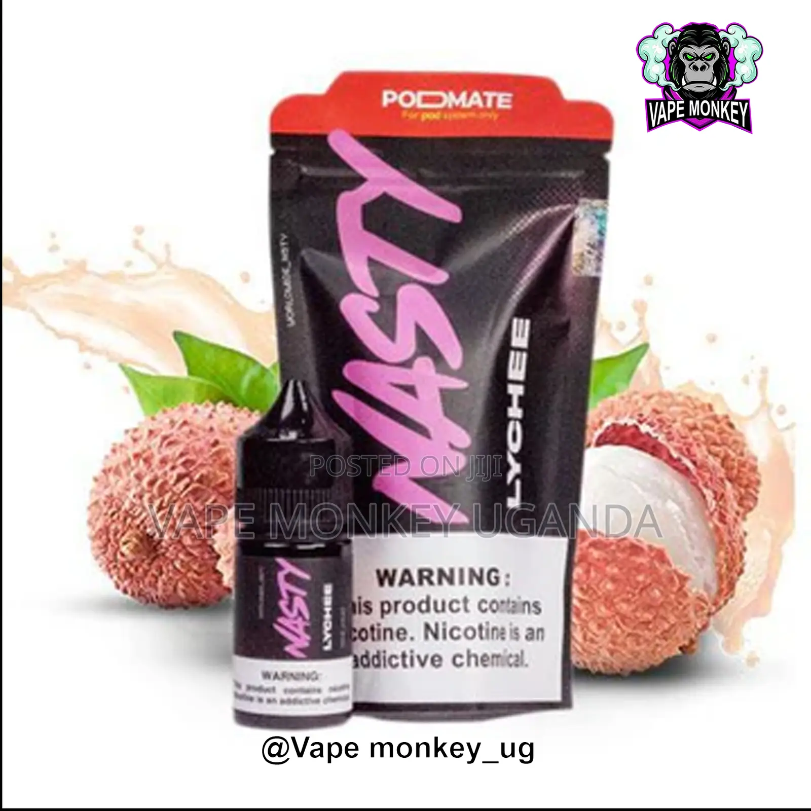 Strawberry Kiwi - Nasty Modmate 60ml