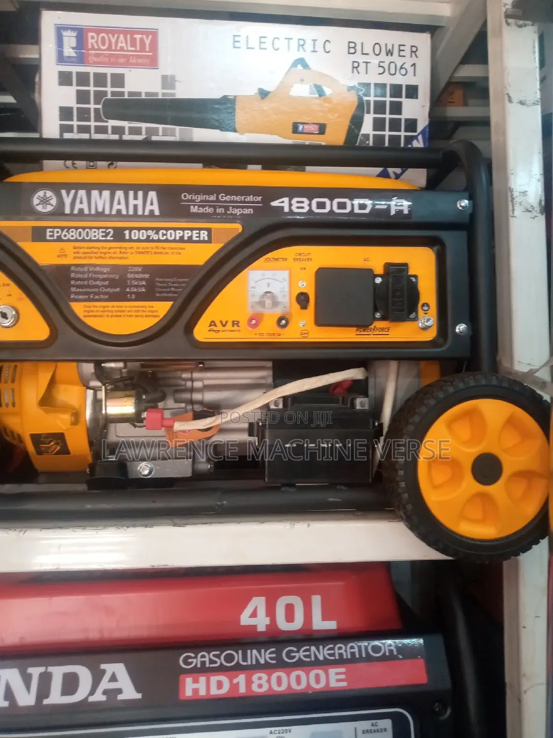 Generator Key Start 4kv Yamaha