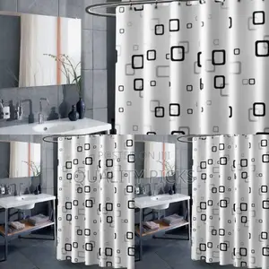 Brand Mounted Bathroom Curtain