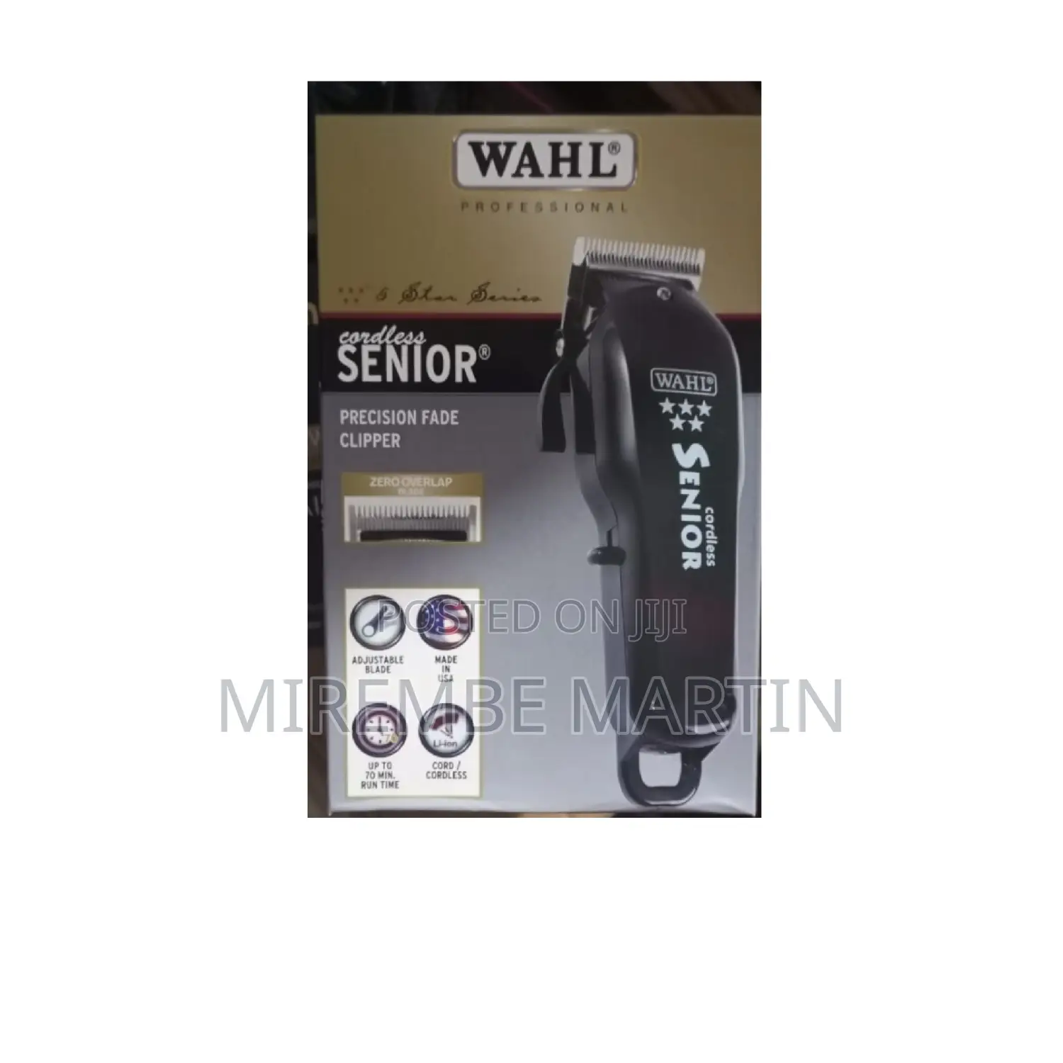 WAHL Cordless Senior Clipper.