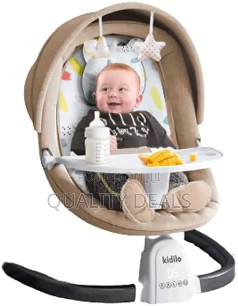 Kidilo Deluxe 3in1 Baby Cradle Swing