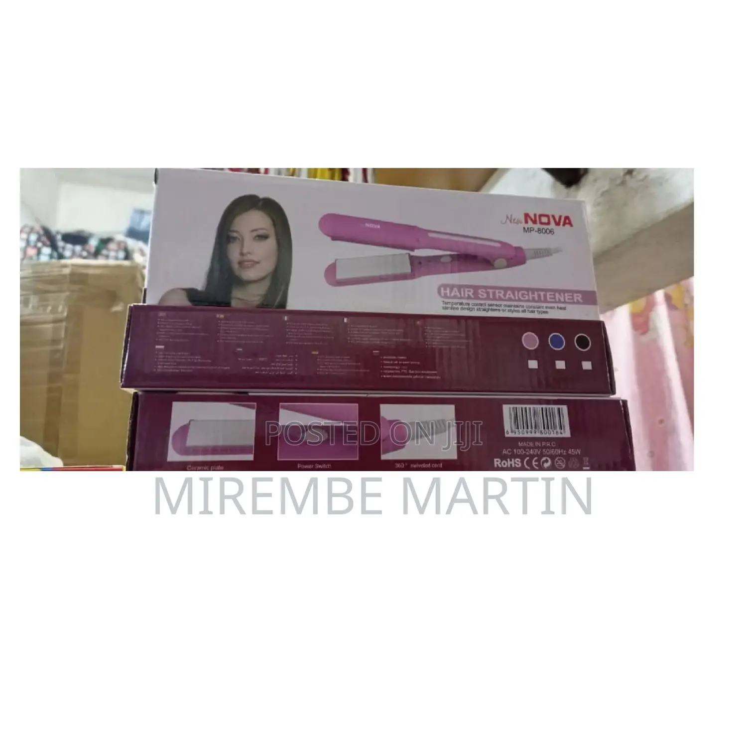 Nova Hair Straightener.
