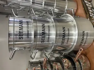 4pc Set of Aluminium Saucepans With Covers/ 10L