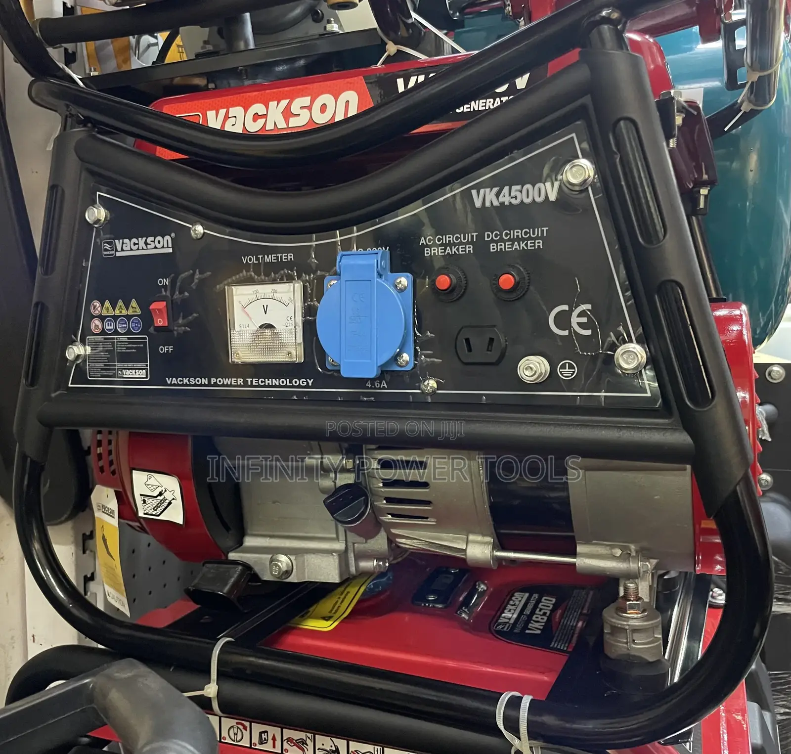 Gasoline Generator 100% Copper Wire VK4500V